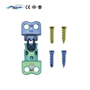 Expandable Titanium Cervical Mesh Cage for Spinal Fusion Surgery