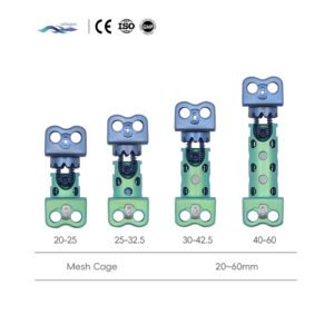 Expandable Cervical Titanium Mesh Cage for Spinal Fusion