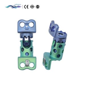 Advanced Expandable Cervical Titanium Mesh Cage for Lordosis Restoration