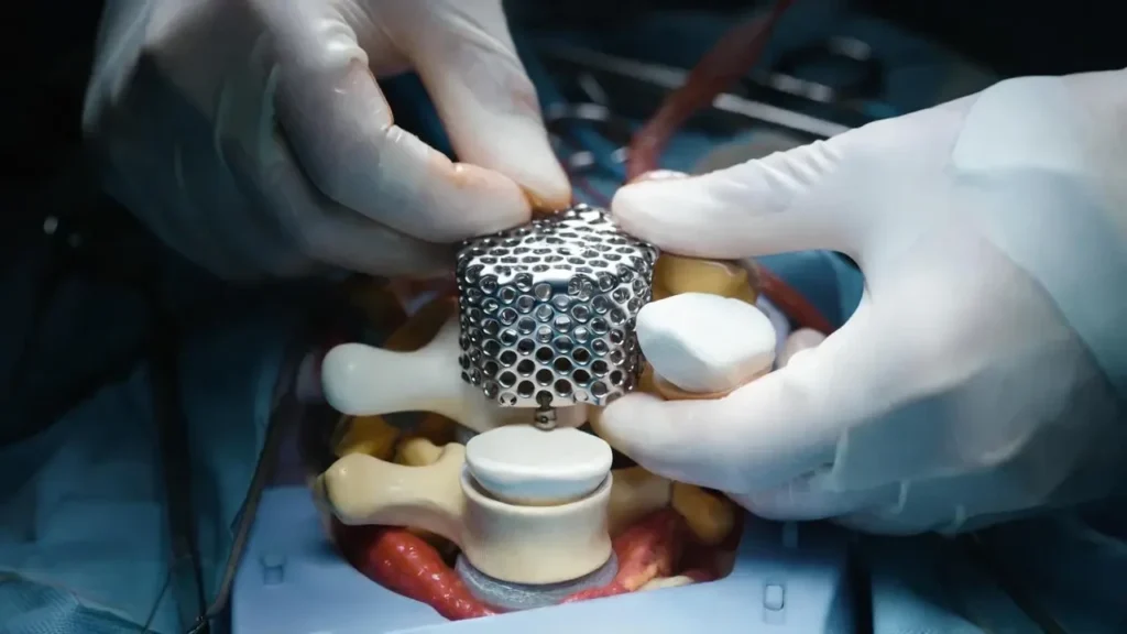 Cervical Expandable Titanium Mesh Cage