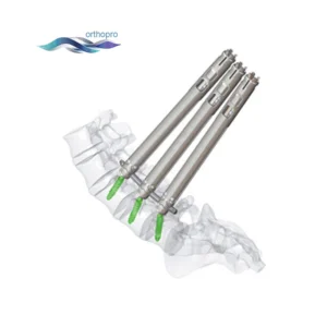 5.5 Minimally Invasive Pedicle Screw System Cannulated Titanium Implant with Extended Tabs for Percutaneous Surgery