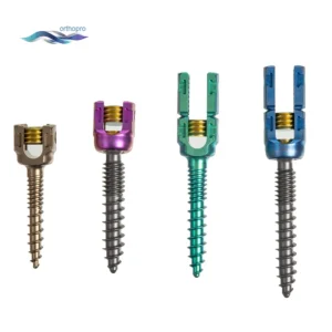 5.5 Spinal Pedicle Screw System Titanium Polyaxial Implant for Thoracolumbar Surgery