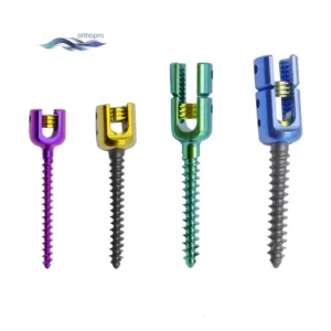 6.0 Spinal Pedicle Screw System Titanium Polyaxial Screw for Thoracolumbar Surgery