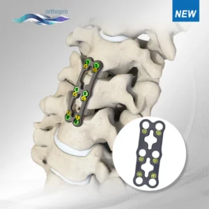 OrthoPro Anterior Cervical Plate System for ACDF surgery titanium implant