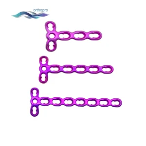 2.0mm Mini T Locking Plate for hand fracture surgery