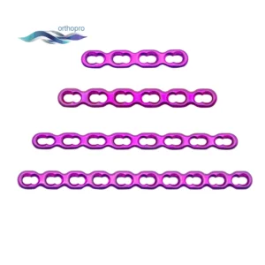 2.0mm Mini Adaptation Locking Plate for maxillofacial surgery