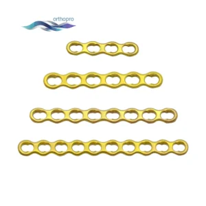2.7mm Mini T-Locking Plate 2 Holes Head Titanium Orthopedic Implant for Metacarpal and Radius Fixation - OrthoPro