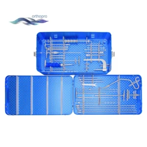 Reversed Femoral Gamma Intramedullary Nail Instrument Set in sterilization box