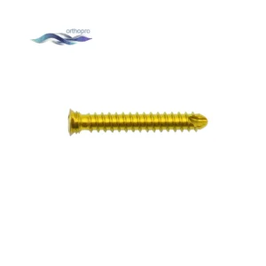 Titanium Self-tapping Rib Plate Locking Screw for Thoracic Fracture Fixation by OrthoPro