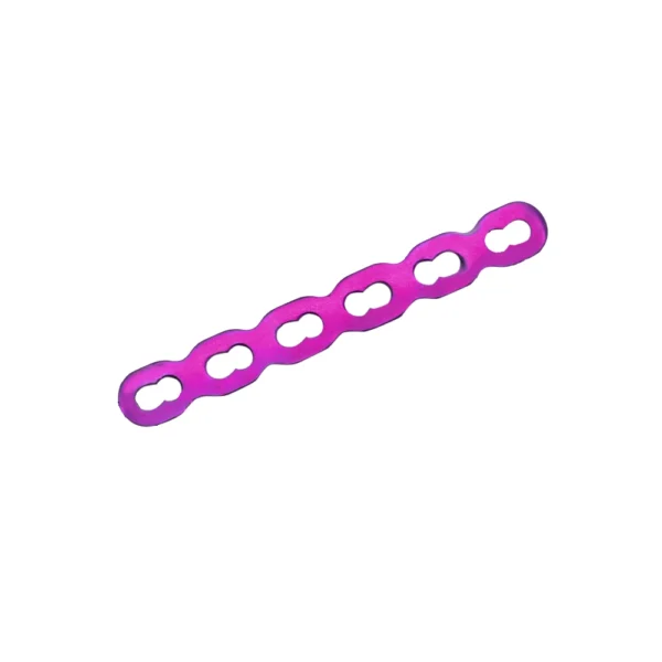 Orthopedic 2.0mm adaptation plate for mandibular fixation