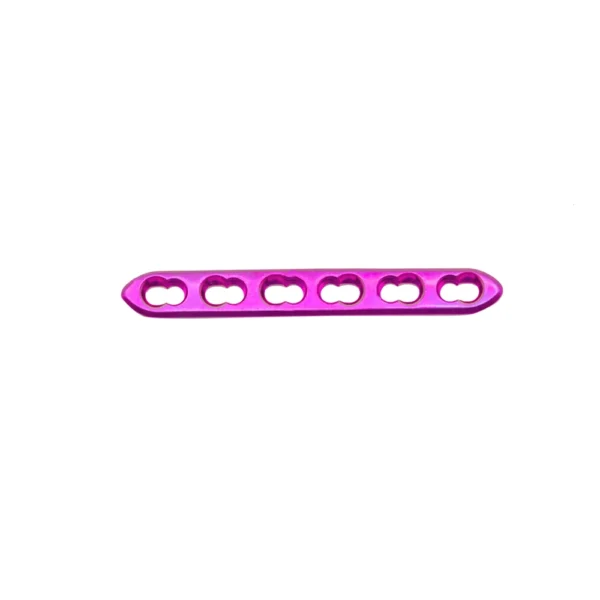 Orthopedic 2.0mm plate for metacarpal fixation