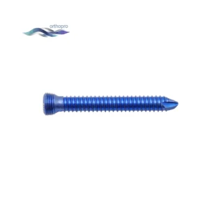 5.0mm Titanium Locking Screw for Large Fragment Bone Plate Fixation and Orthopedic Trauma Surgery