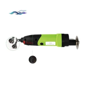 OrthoPro high-speed electric plaster saw with oscillating safety blade for orthopedic cast removal in hospitals