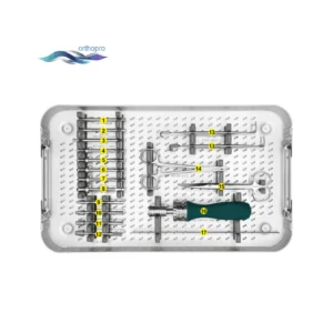 Subtalar Screw Instrument Set for Orthopedic Arthroereisis and Flatfoot Correction Surgery OrthoPro