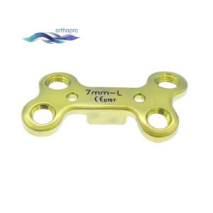 Titanium Butterfly Shaped Locking Plate for Maxillofacial Surgery
