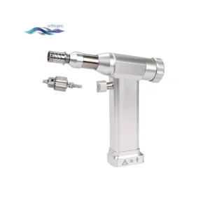 OrthoPro orthopedic large torque drill for acetabular reaming surgery.