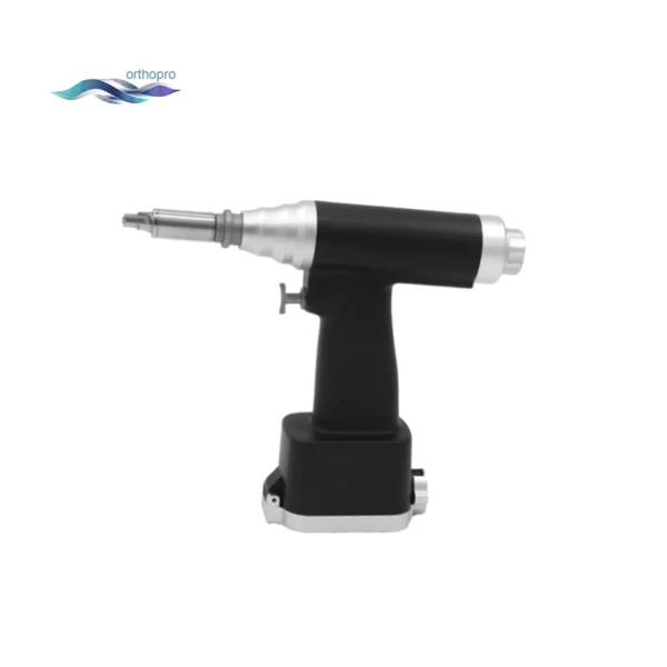OrthoPro self-stopping craniotomy drill for neurosurgical procedures.
