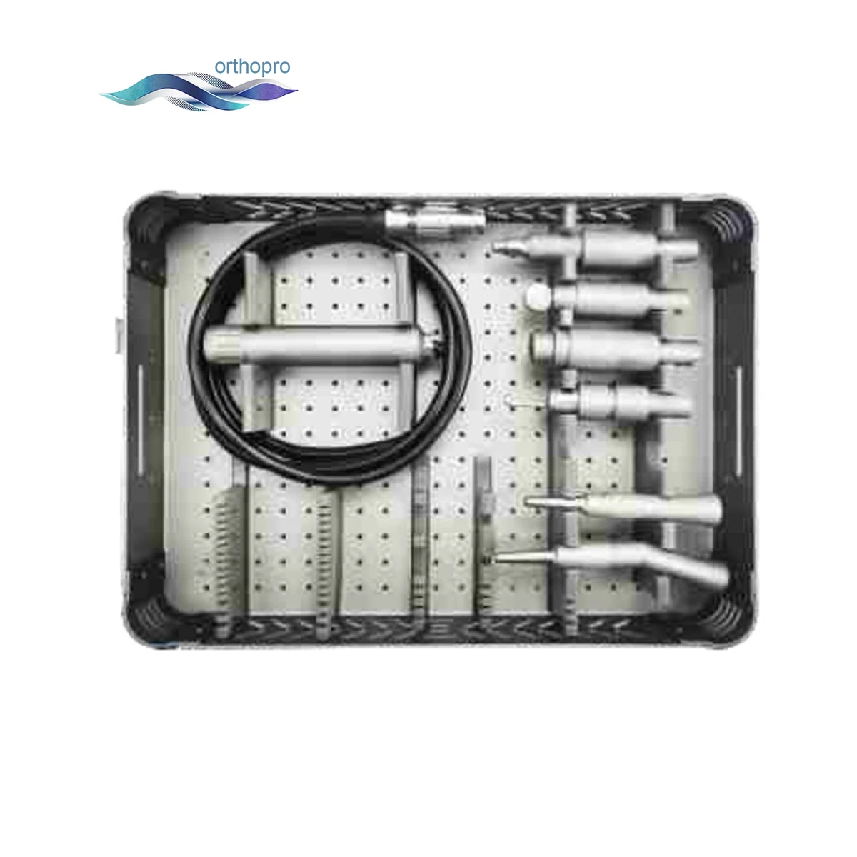 High-speed orthopedic surgical drill system by OrthoPro for precision spine, cranial, and traumatology procedures